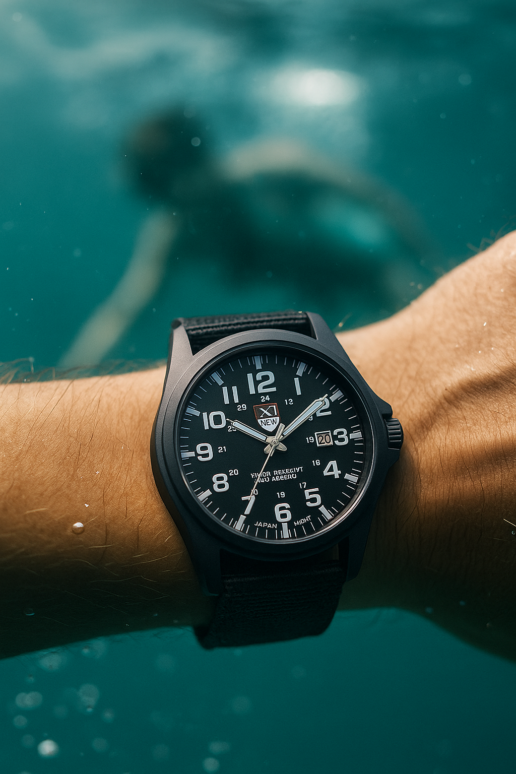Reloj Militar Hombre Resistente Impermeable 50M