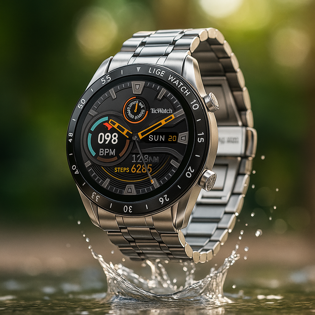 Smartwatch Deluxe Elegante con Funciones Inteligentes