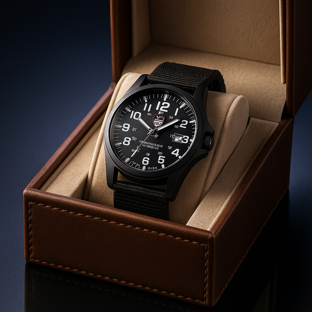 Reloj Militar Hombre Resistente Impermeable 50M