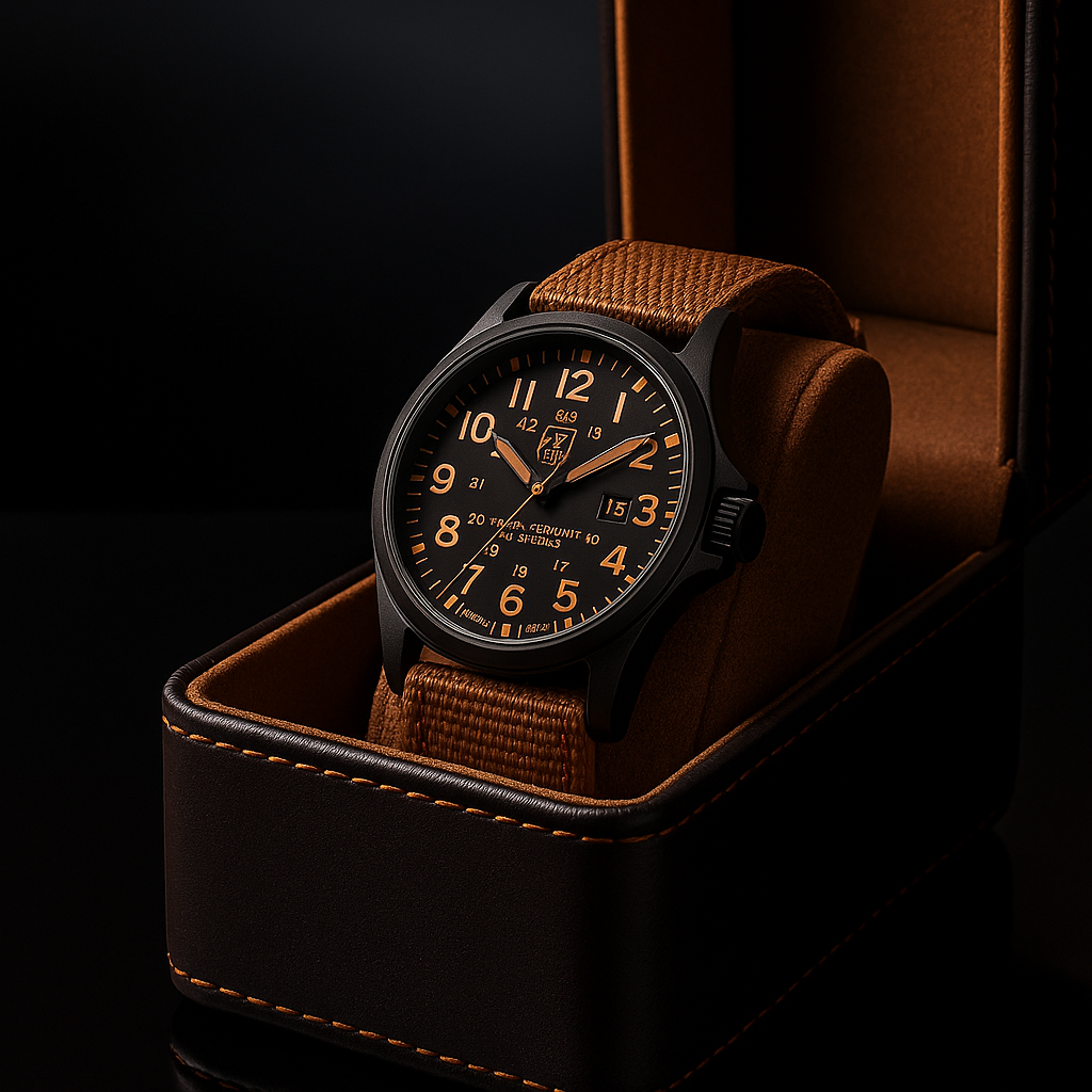 Reloj Militar Hombre Resistente Impermeable 50M
