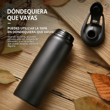 Botella de Agua Irrompible Acero Inoxidable 700ml