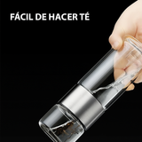 Botella Térmica ClearTherm Vidrio con Filtro de Té 500ml