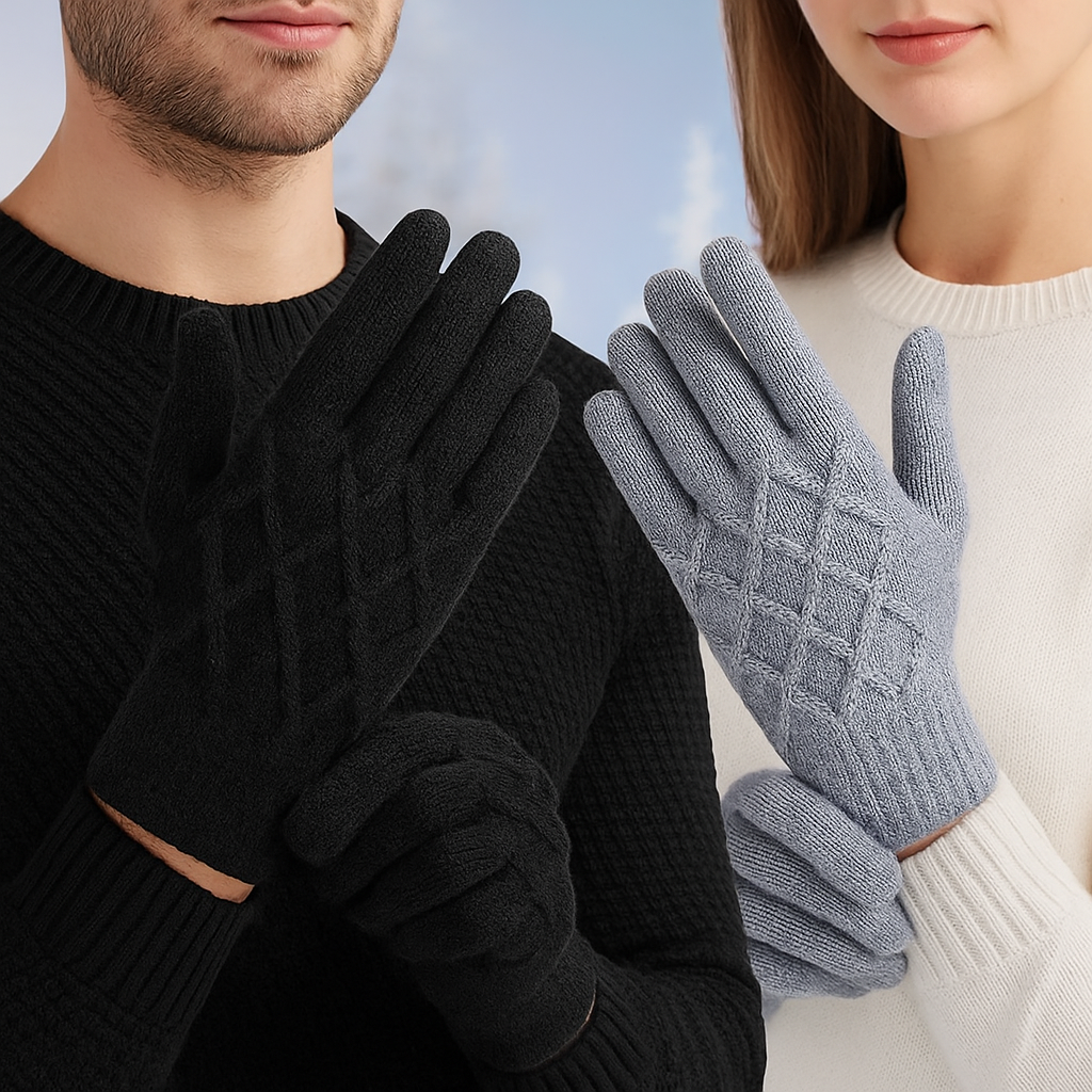 Guantes Táctiles de Invierno Cálidos – Lote de 2 Pares