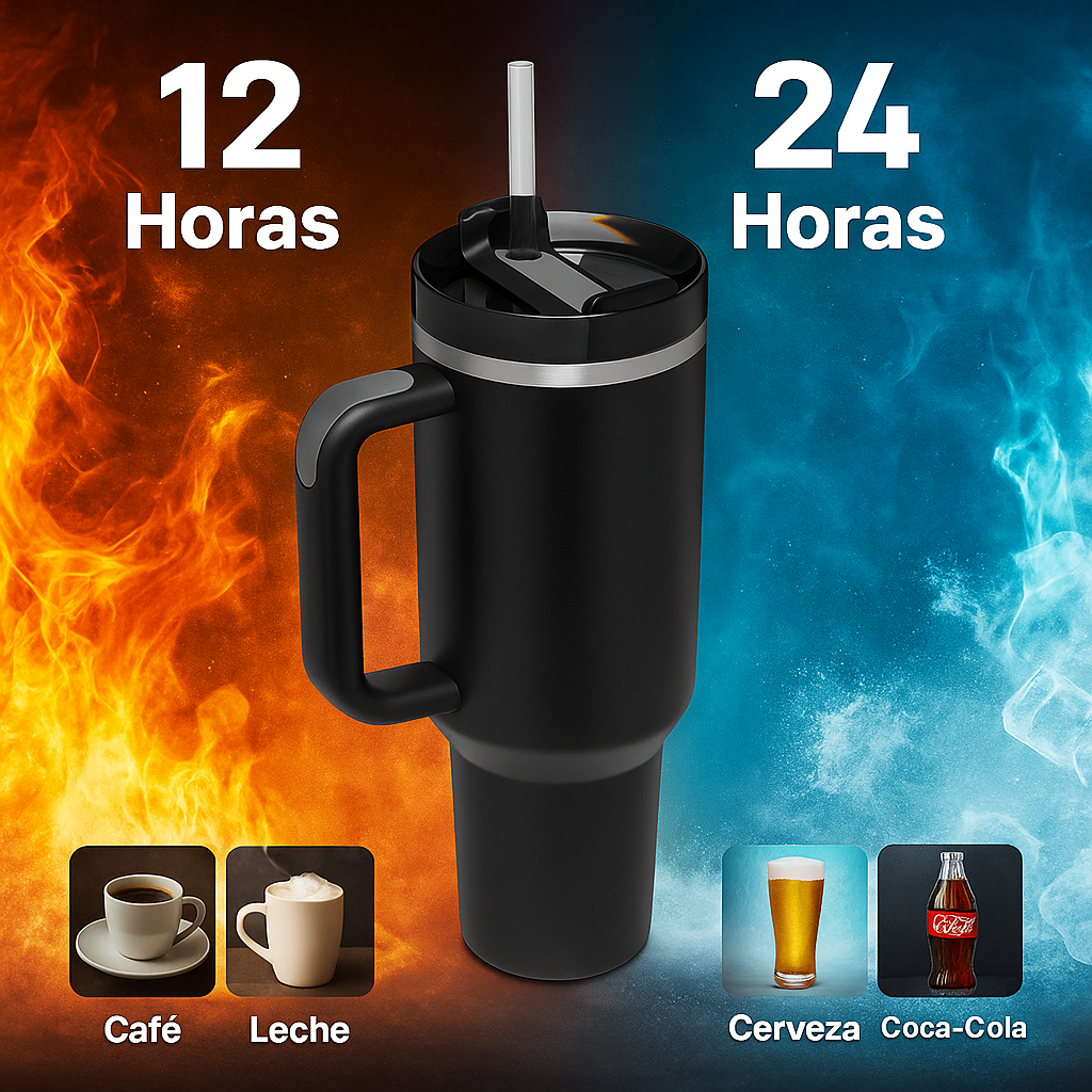 ThermaSip Taza Aislada Acero Inoxidable 40oz