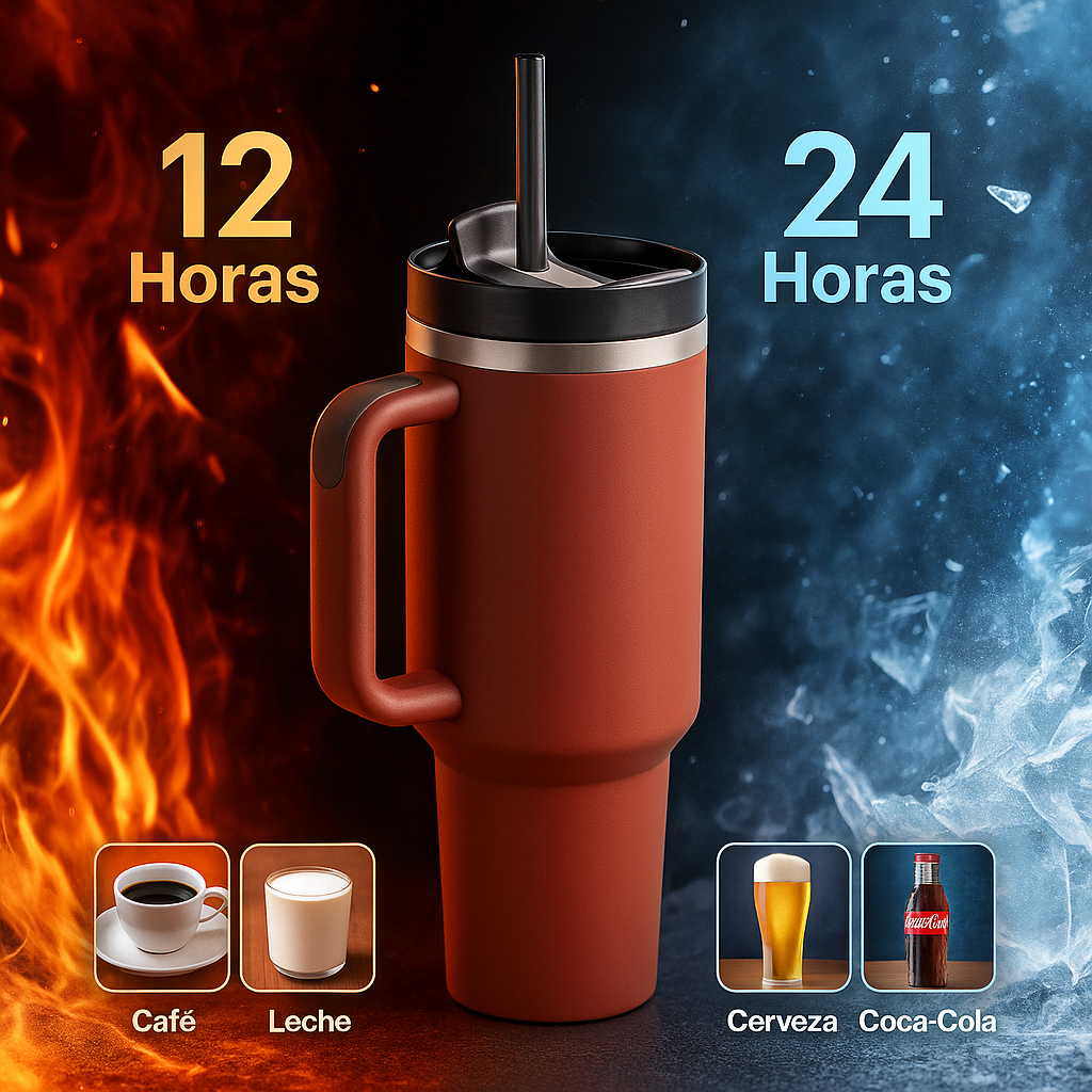 ThermaSip Taza Aislada Acero Inoxidable 40oz