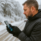 Guantes de Invierno Táctiles ThermaGuard – Impermeables y Cálidos