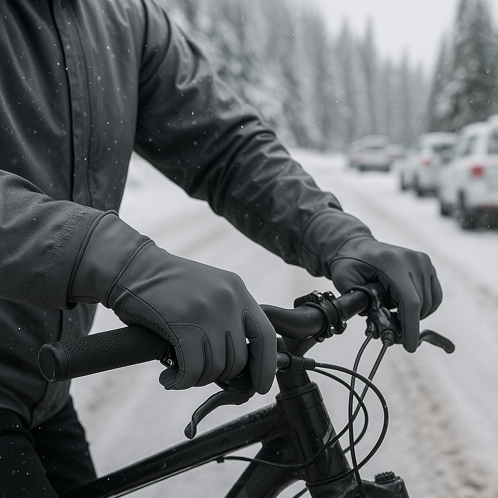 Guantes de Invierno Táctiles ThermaGuard – Impermeables y Cálidos