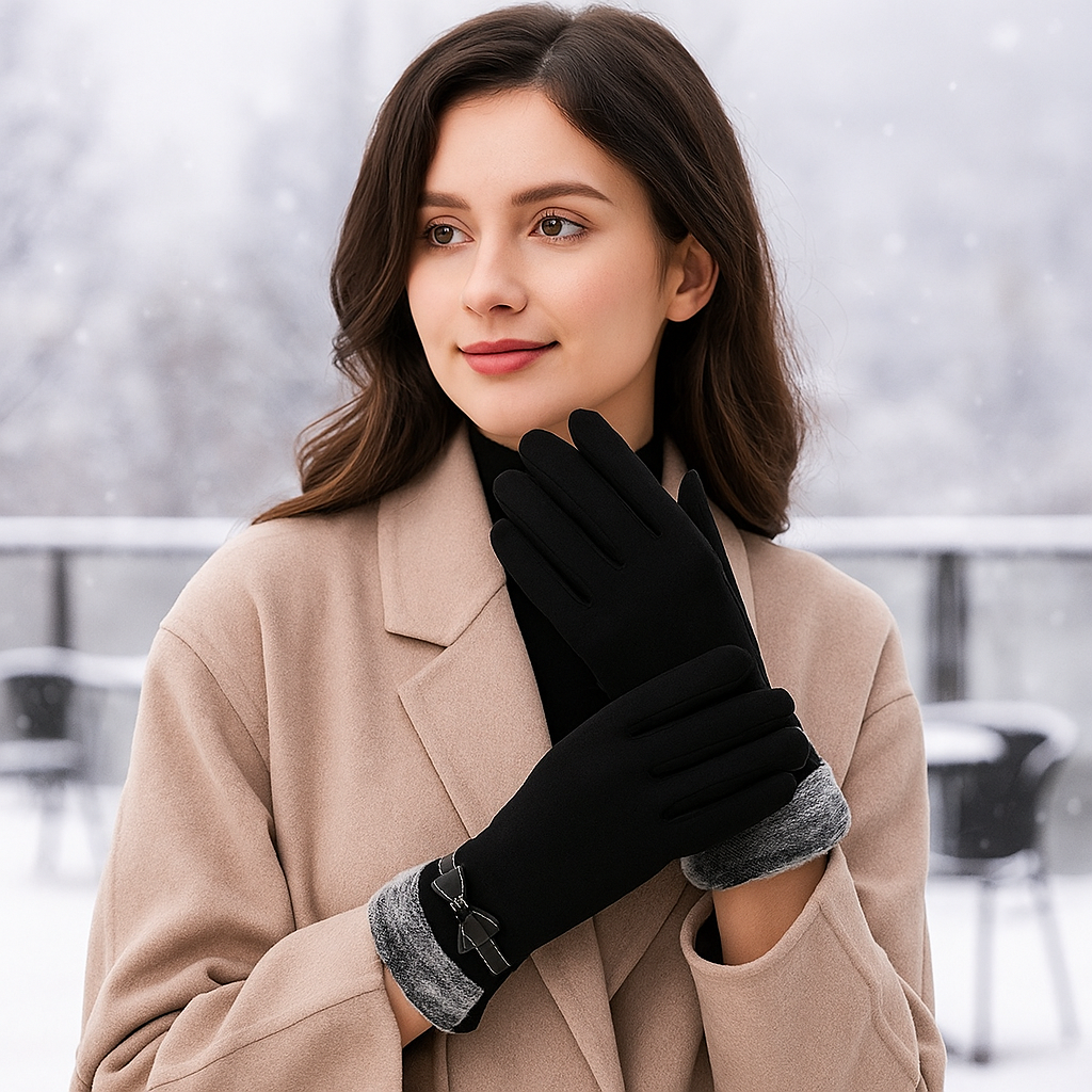 Guantes Táctiles de Invierno Elegantes – Comodidad y Estilo