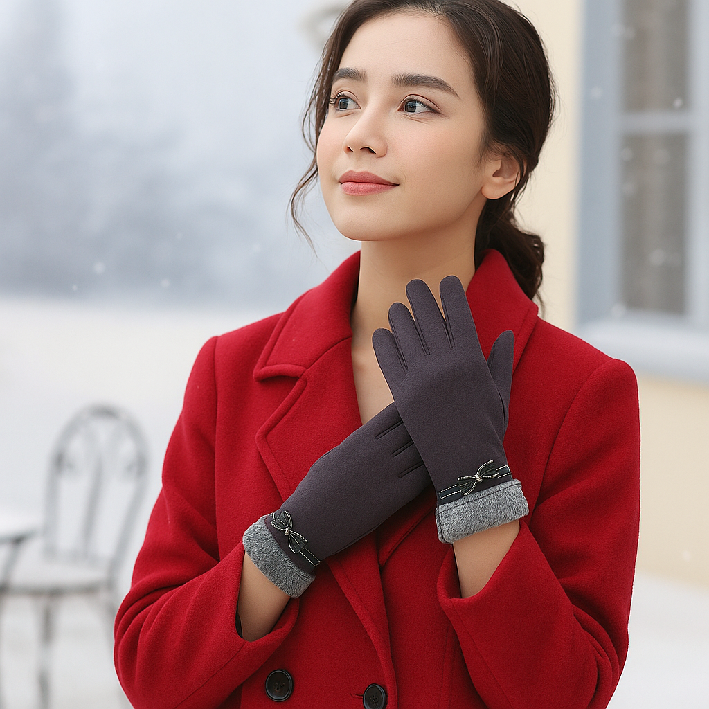Guantes Táctiles de Invierno Elegantes – Comodidad y Estilo