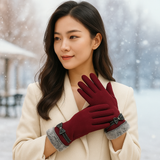 Guantes Táctiles de Invierno Elegantes – Comodidad y Estilo