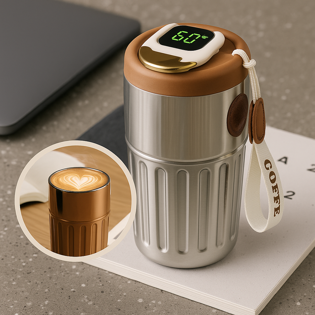 TempBrew Termo Inteligente con Pantalla Digital 450ml