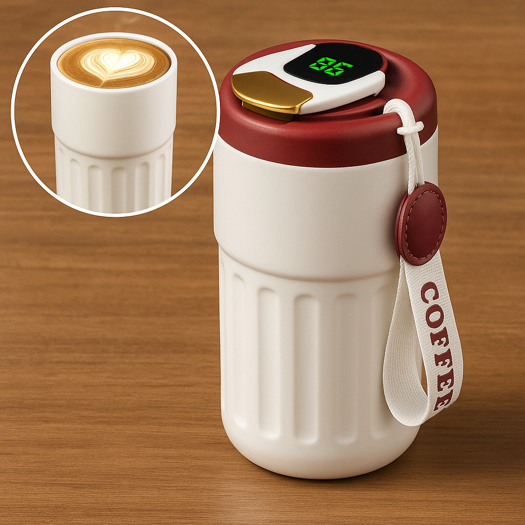 TempBrew Termo Inteligente con Pantalla Digital 450ml