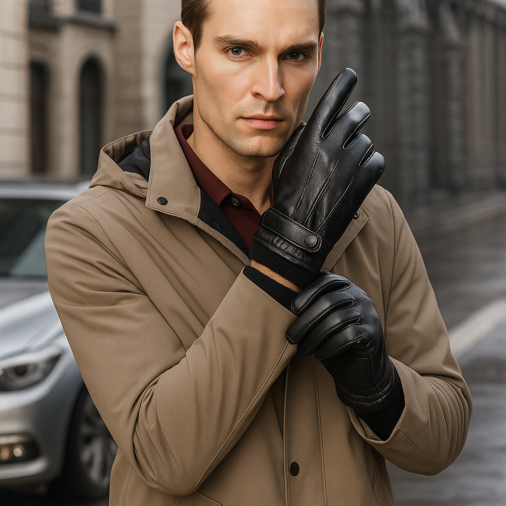 Guantes de Cuero Hombre Felix – Elegancia & Calidez