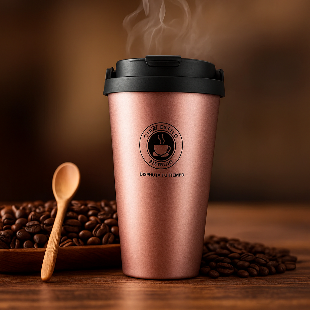 WarmKoud Taza Aislante Acero Inoxidable 500ml