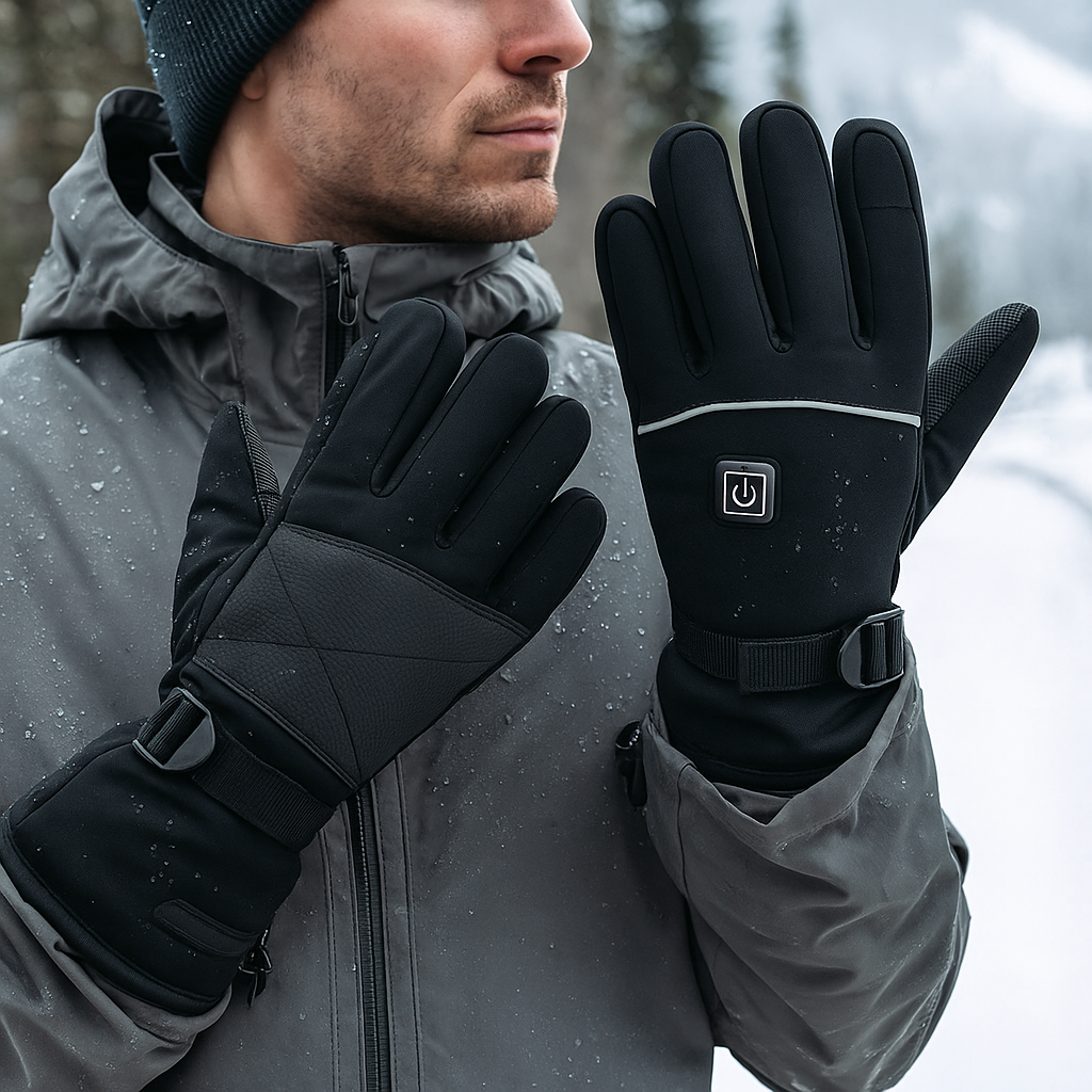 Guantes Calefactables Eléctricos – Impermeables y Táctiles
