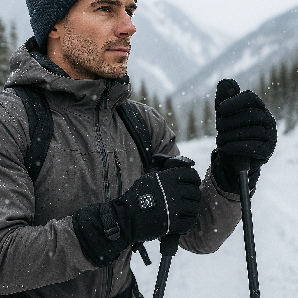 Guantes Calefactables Eléctricos – Impermeables y Táctiles