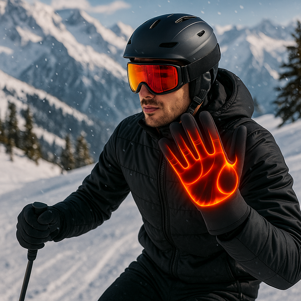 Guantes Calefactables de Invierno – Táctiles e Impermeables