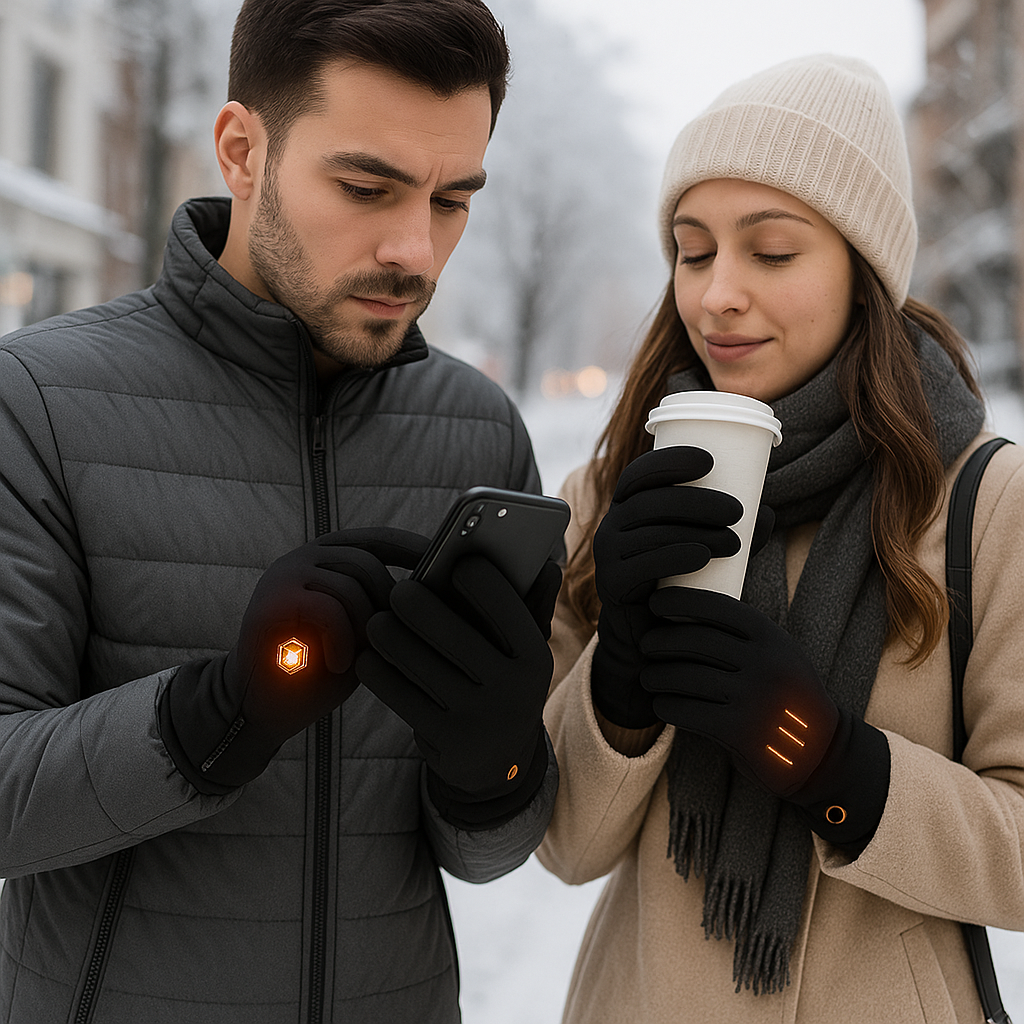 Guantes Calefaccionados Unisex – Invierno & Aire Libre