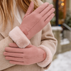 Guantes de Invierno Forrados de Piel – Elegancia & Calidez