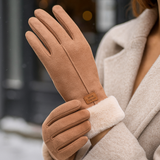 Guantes de Invierno Forrados de Piel – Elegancia & Calidez