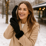 Guantes de Invierno Forrados de Piel – Elegancia & Calidez