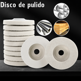 Disco de Pulido de Lana Universal