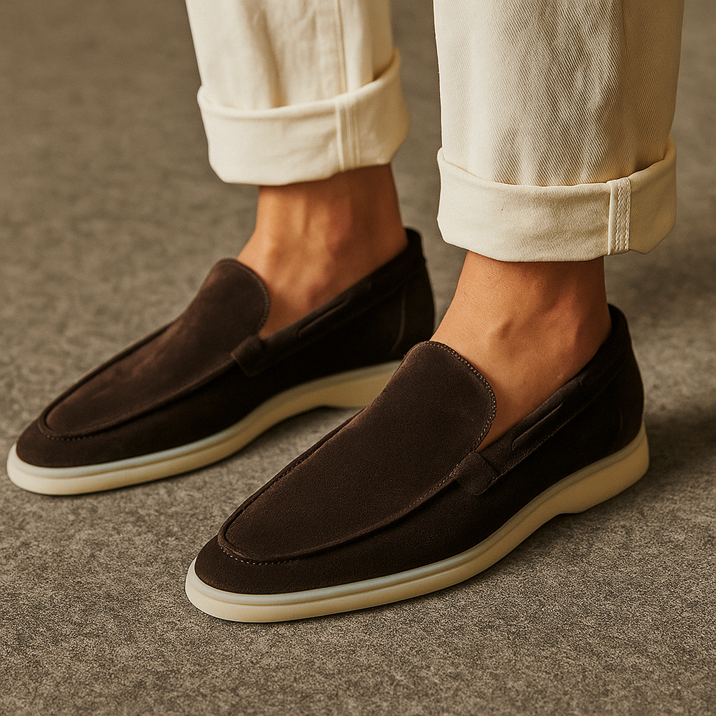 Lorenzo – Klassiset mokkanahkaiset miesten loafersit