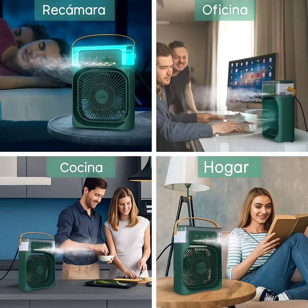 Mini Ice Mist Super Fan Portátil