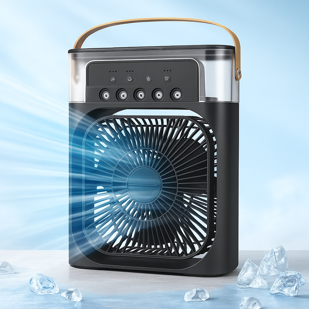 Mini Ice Mist Super Fan Portátil