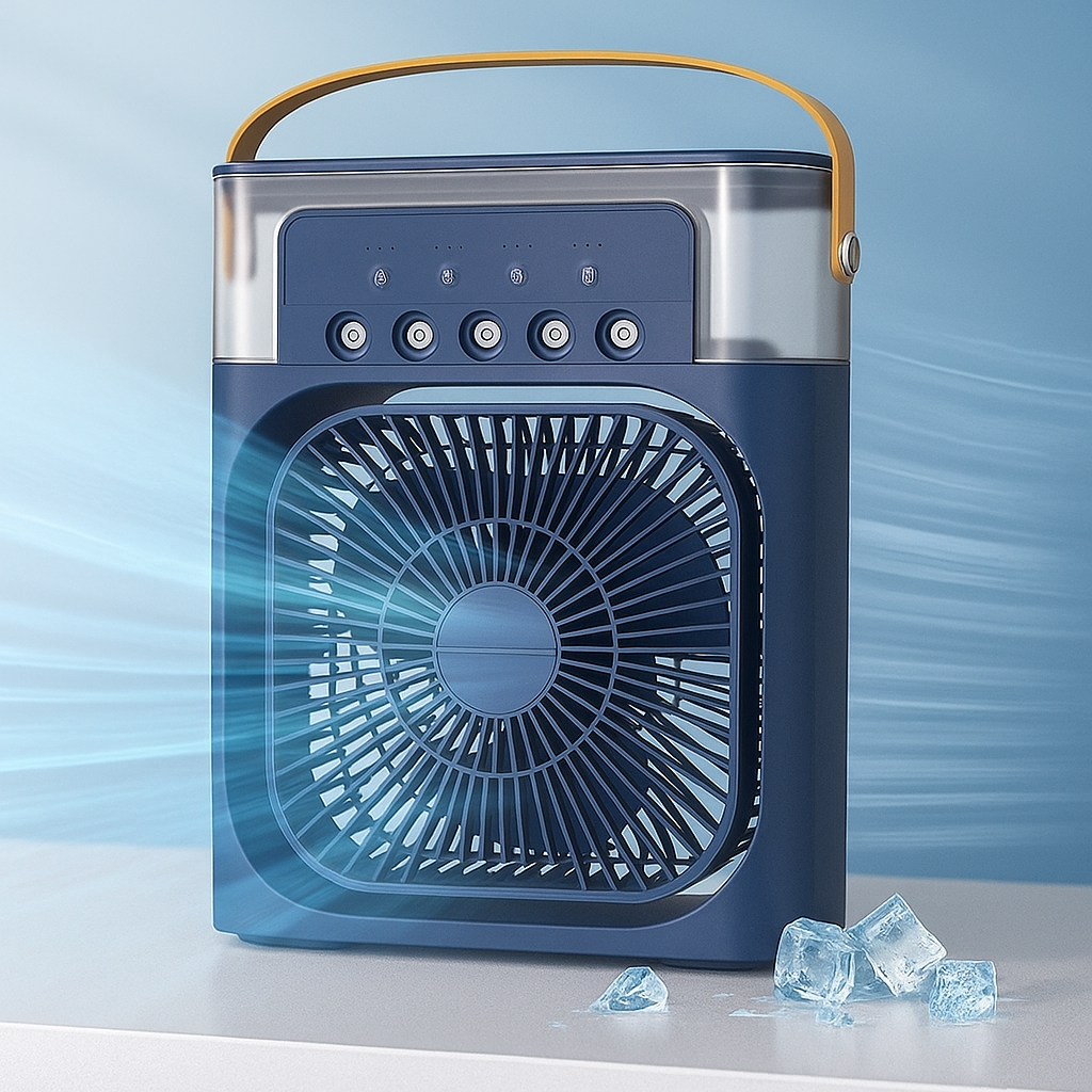 Mini Ice Mist Super Fan Portátil
