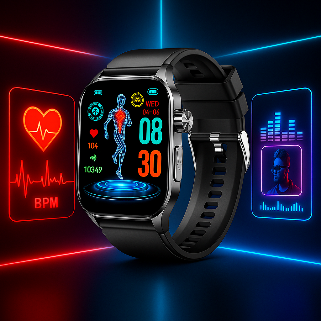 Reloj Salud Inteligente para Adultos Mayores con SOS