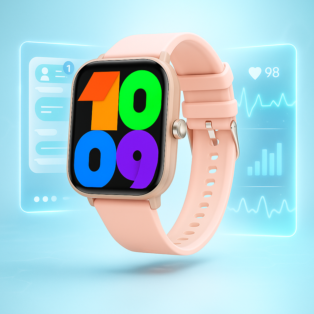 Reloj Inteligente Monitoreo Glucosa No Invasivo Salud