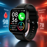 Reloj Inteligente Monitoreo Glucosa No Invasivo Salud