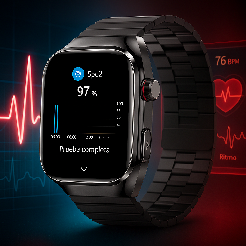 Reloj Inteligente Salud ECG AMOLED 2.04