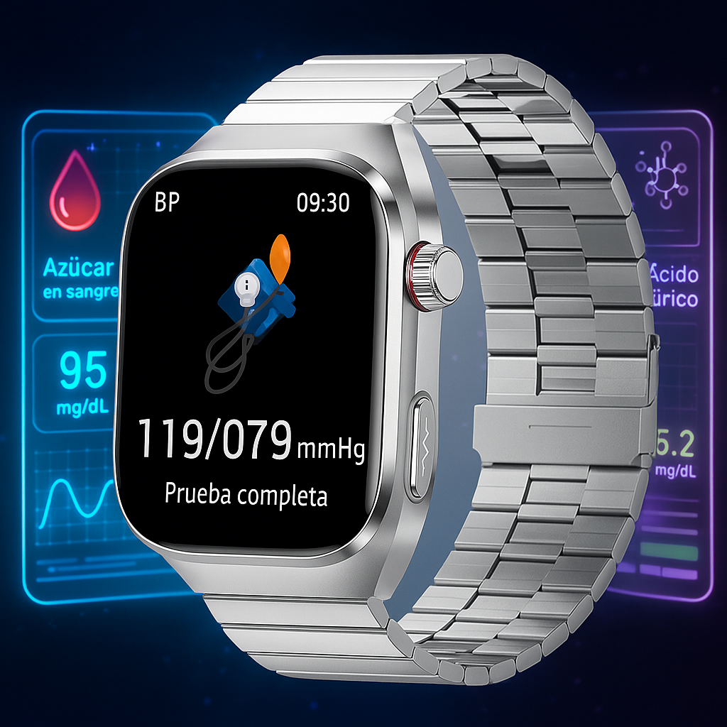 Reloj Inteligente Salud ECG AMOLED 2.04