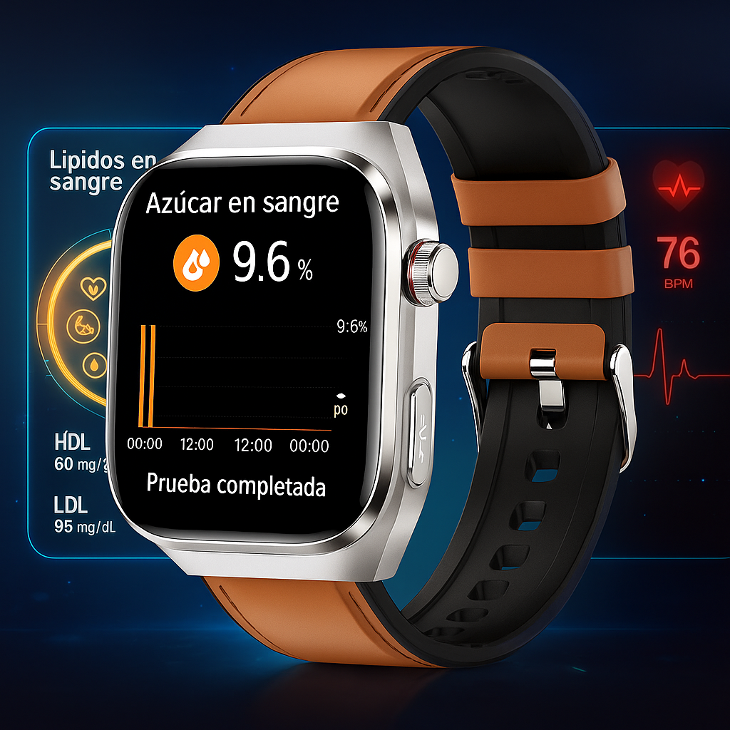 Reloj Inteligente Salud ECG AMOLED 2.04