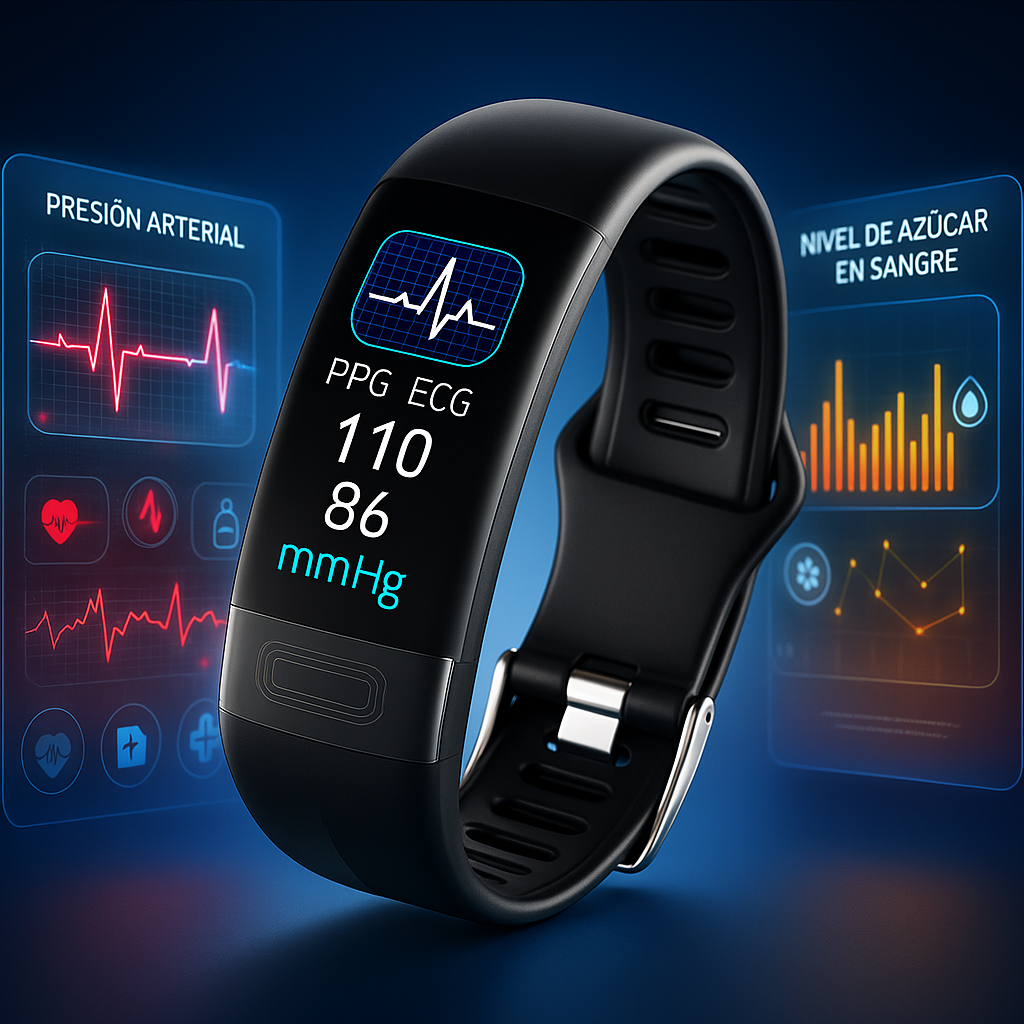 Pulsera Inteligente con EKG y Monitoreo de Salud