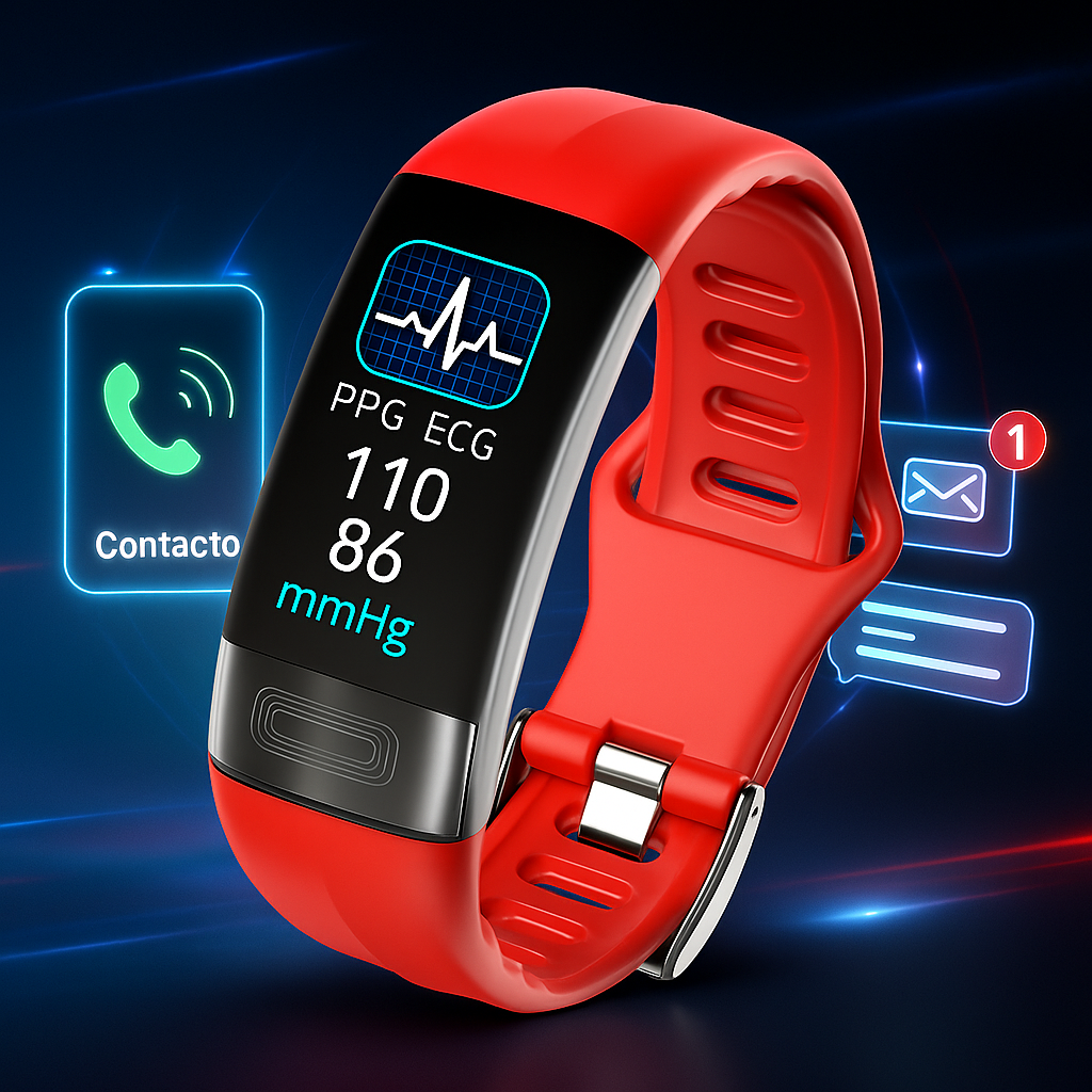 Pulsera Inteligente con EKG y Monitoreo de Salud