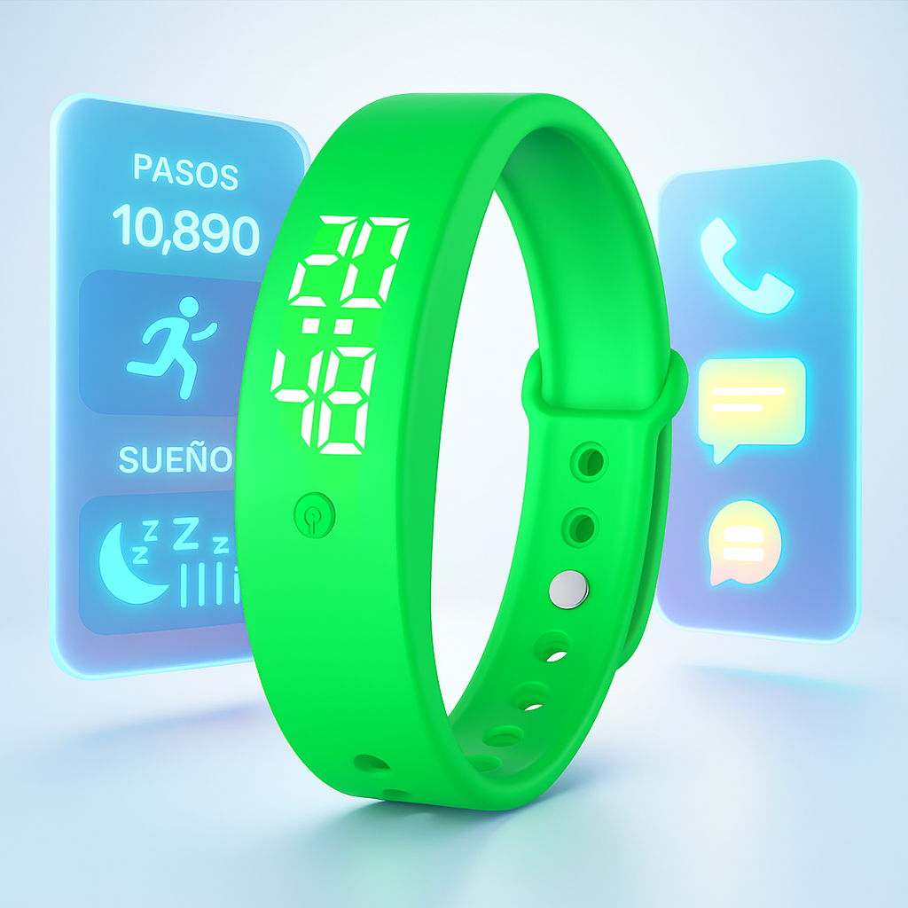 BraceletV9 Reloj Inteligente Resistente al Agua
