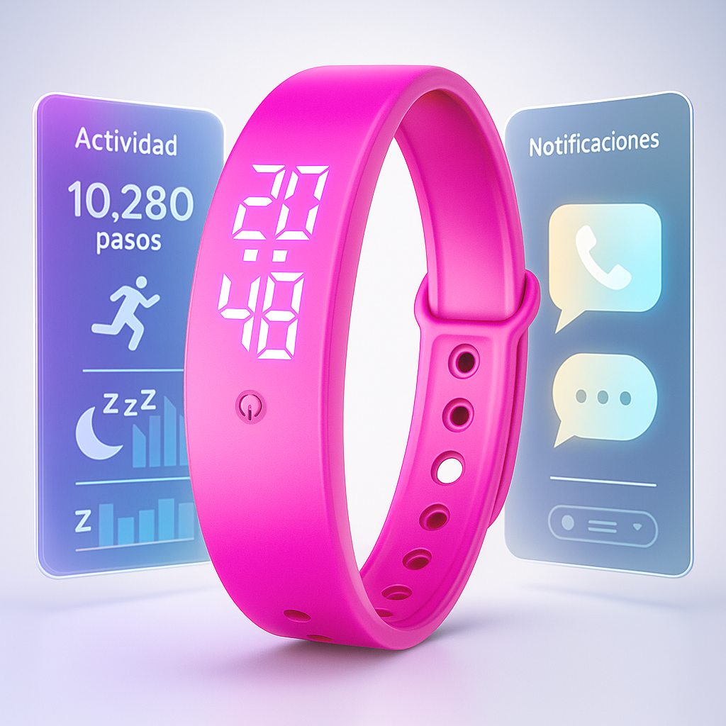 BraceletV9 Reloj Inteligente Resistente al Agua