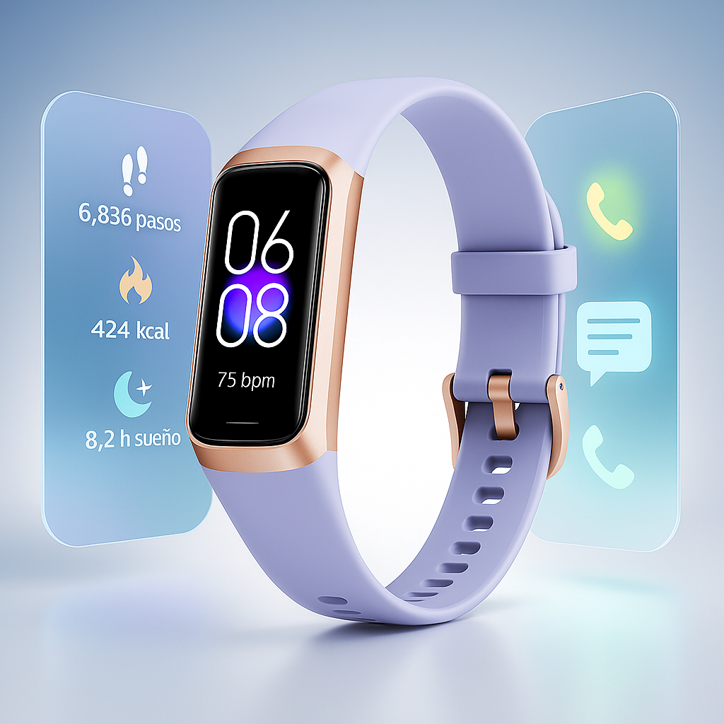 Reloj Inteligente Impermeable Unisex con Monitoreo de Salud