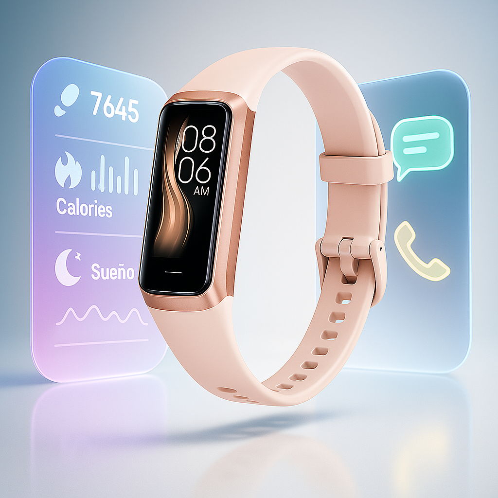 Reloj Inteligente Impermeable Unisex con Monitoreo de Salud