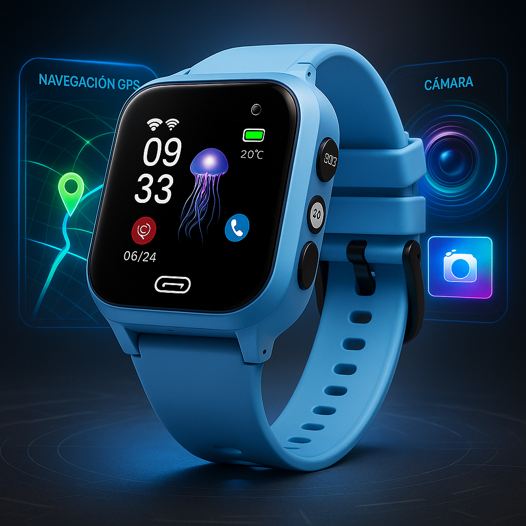 Reloj Inteligente para Niños con GPS y Videollamada