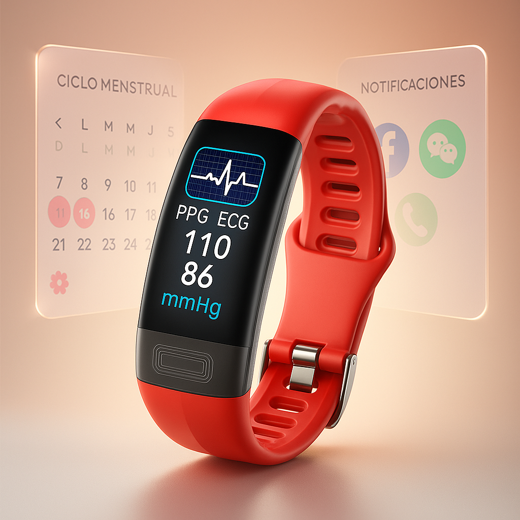 Vyflair | Pulsera Inteligente EKG Presión Arterial Mujer