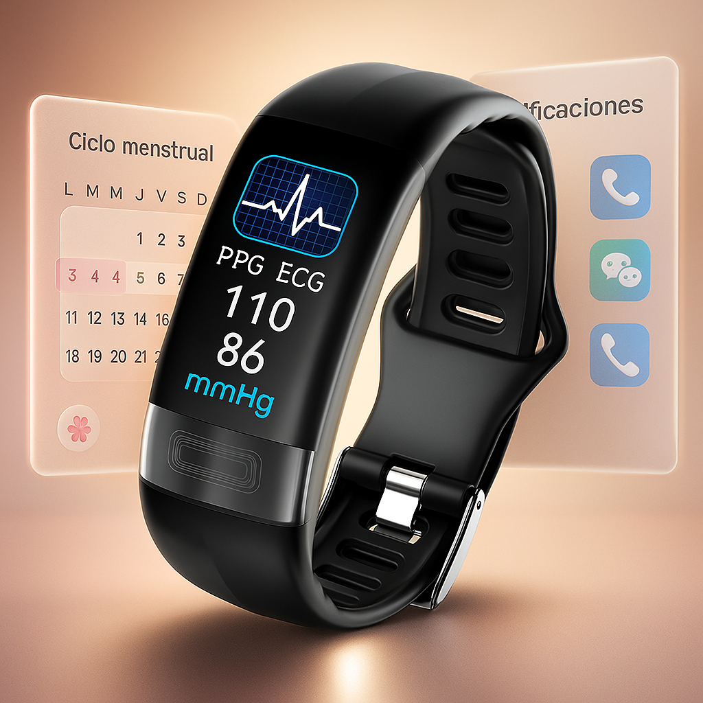 Vyflair | Pulsera Inteligente EKG Presión Arterial Mujer