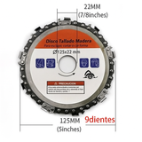 Disco de corte y talla para amoladora angular