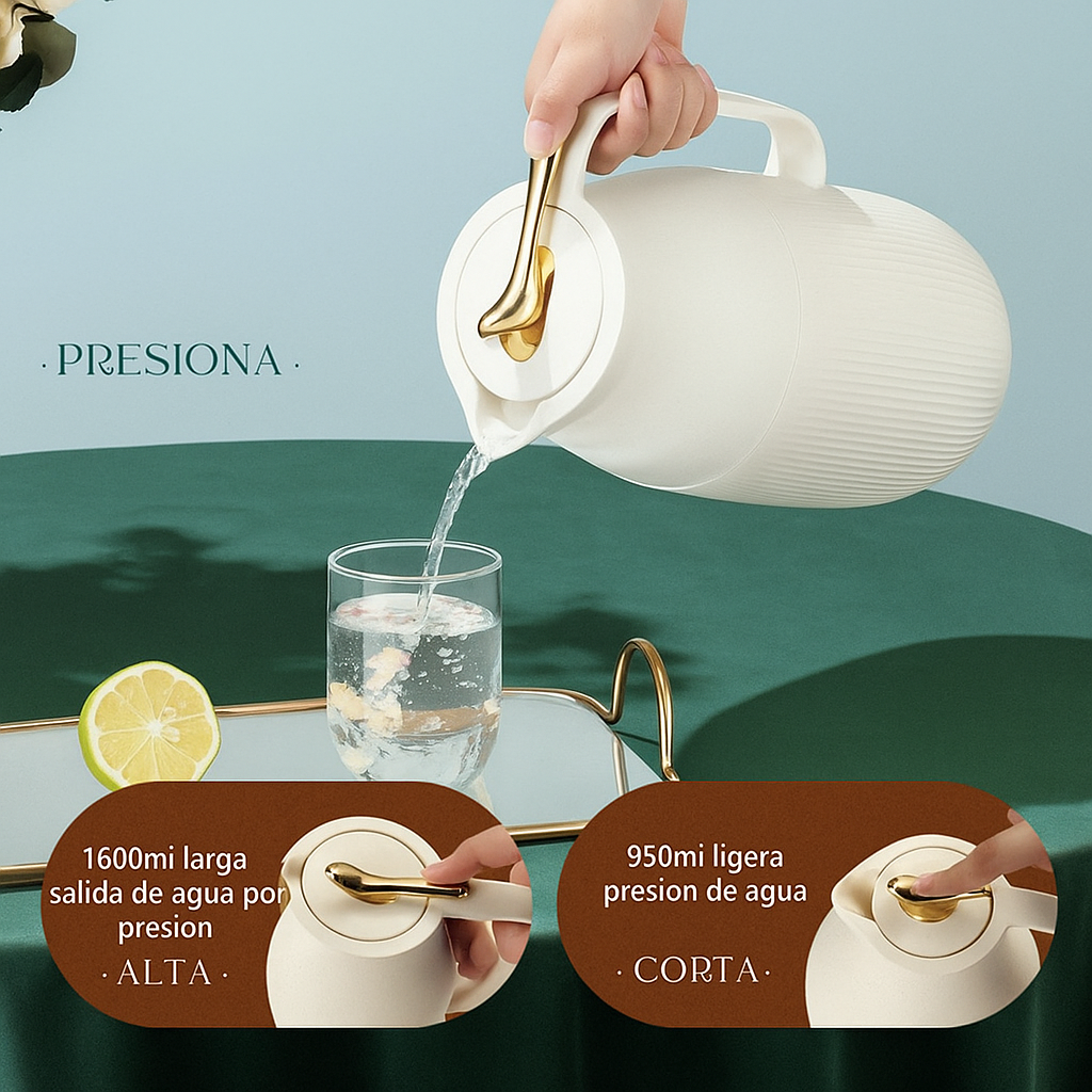 Botella Térmica ThermoMax Acero Inoxidable 1L