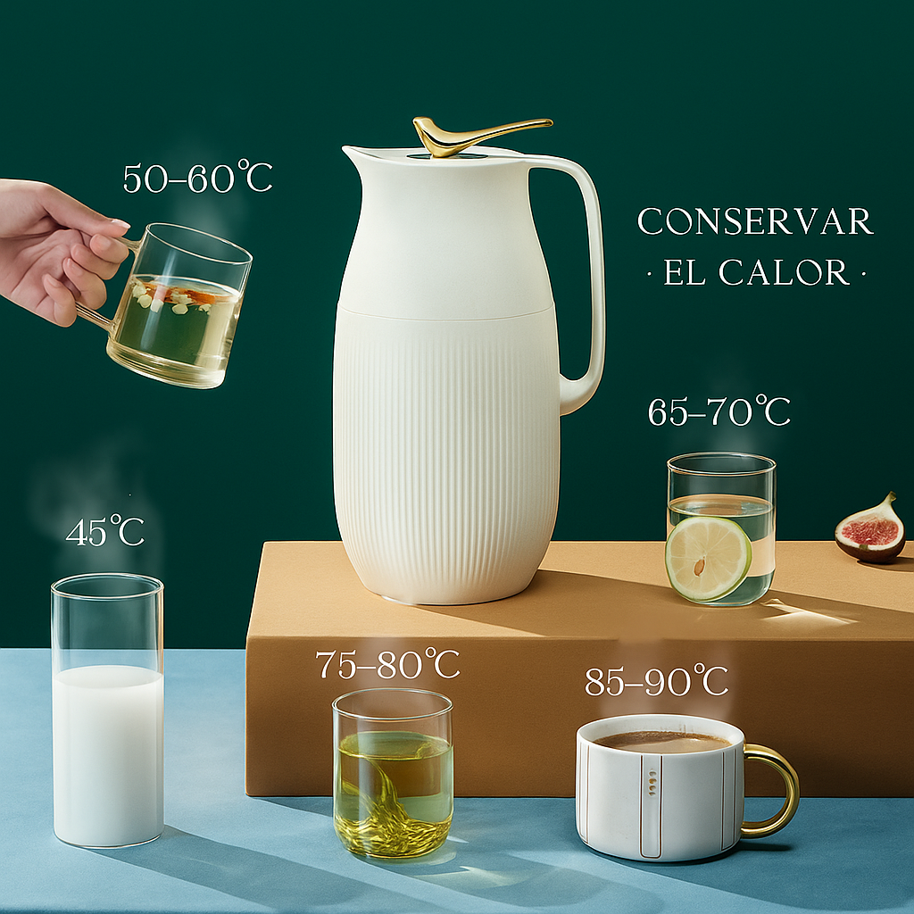 Botella Térmica ThermoMax Acero Inoxidable 1L