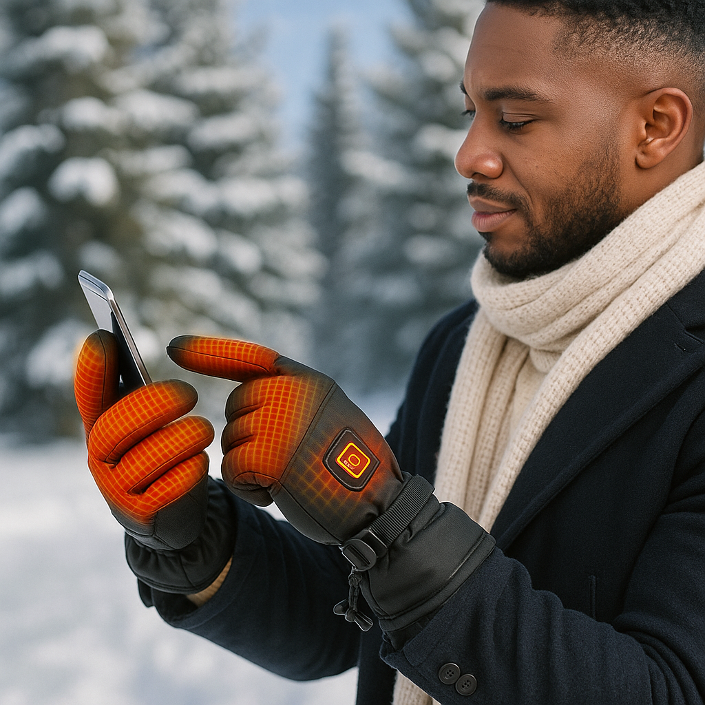 Guantes Calefaccionados IGNIS con Pantalla Táctil