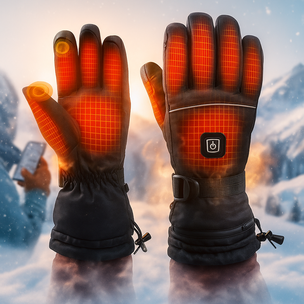 Guantes Calefaccionados IGNIS con Pantalla Táctil